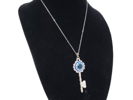 Evil Eye Key Necklace Online