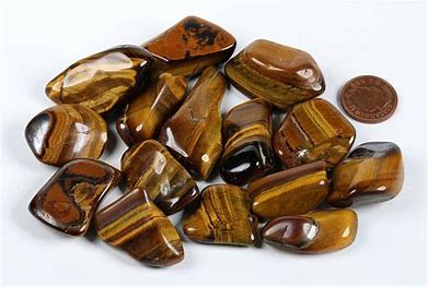 Tiger s Eye (Golden), Tumbled Online