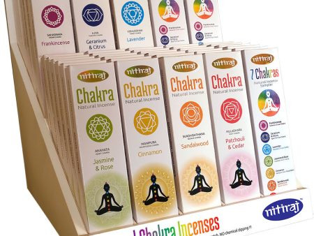 Nitiraj Natural Chakras Incense For Cheap