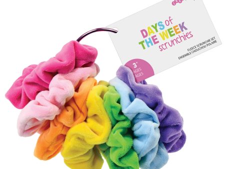 Days Of The Week Scrunchie Set Online Sale