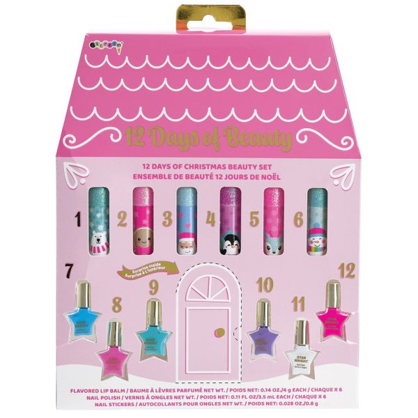 12 Days of Beauty Lip and Nail Set Online