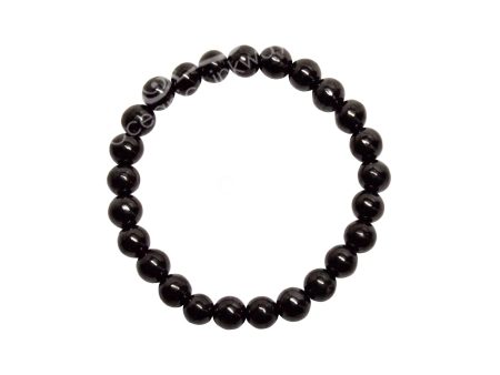 8mm Black Onyx Bracelet For Cheap