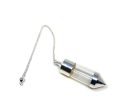 Chambered Empty Glass Pendulum 2  Sale