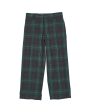 Plaid Fly Front Pant Fashion