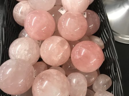 Rose Quartz Spheres Online Sale