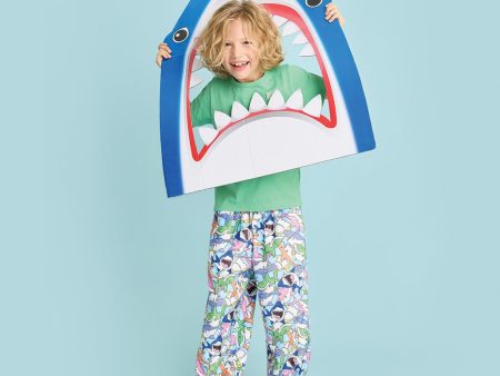 Shark Frenzy Plush Pants Cheap