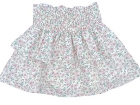 Smocked Floral Skirt Online