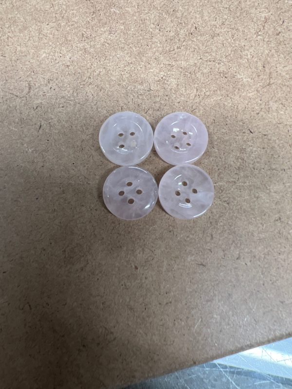 Rose Quartz Button Cheap