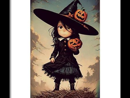 Young Halloween - Framed Print Discount