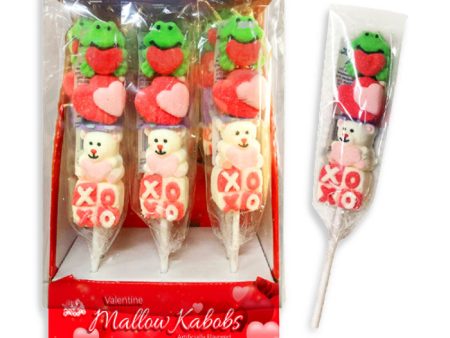 Valentines Mallow Kabob-5pc For Cheap