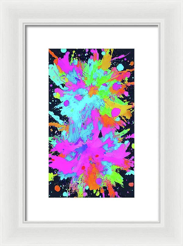 Color Splat - Framed Print Online