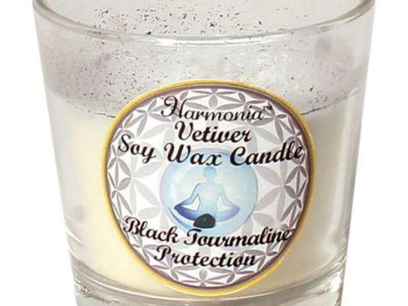 Protection Vetiver Black Tourmaline Soy Candle Online