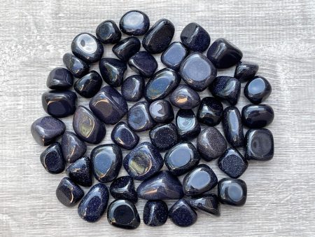 Blue Goldstone, Tumbled Online now