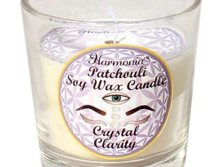 Clarity Patchouli Clear Quartz Soy Candle For Discount