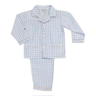 Gingham & Striped Pajama Set on Sale