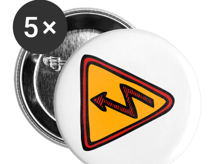 VOLT Buttons small 1   (5-pack) Online Hot Sale