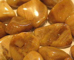 Yellow Jasper, Tumbled For Sale