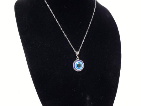 Evil Eye W Chain Necklace Supply