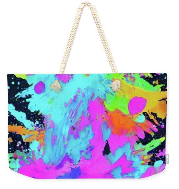 Color Splat - Weekender Tote Bag Online now