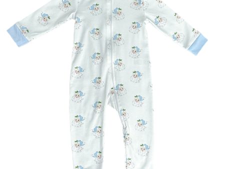 Santa Zip Up Jammie Online Sale