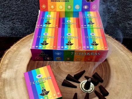 7 Chakra Incense Cones Fashion