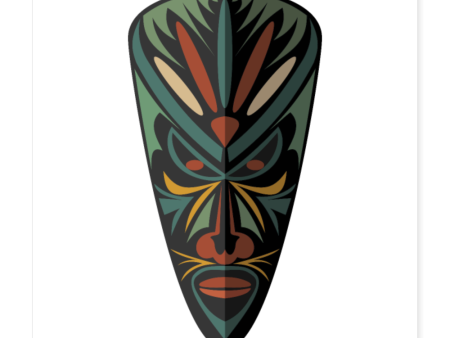 AFRICAN MASK Poster 16x16 Fashion