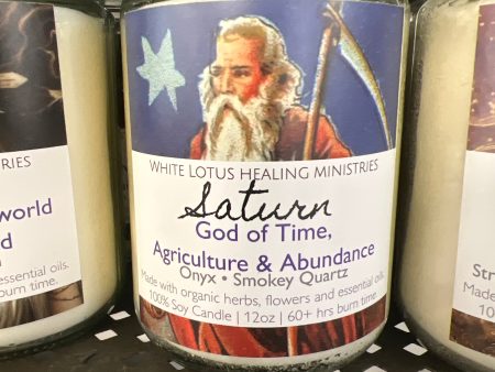 Saturn God Candle For Discount