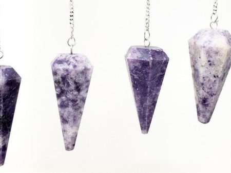 Lepidolite Pendulum Hot on Sale