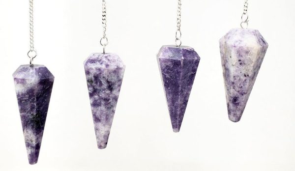 Lepidolite Pendulum Hot on Sale