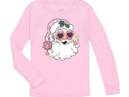 Disco Santa Christmas Longsleeve Shirt For Discount