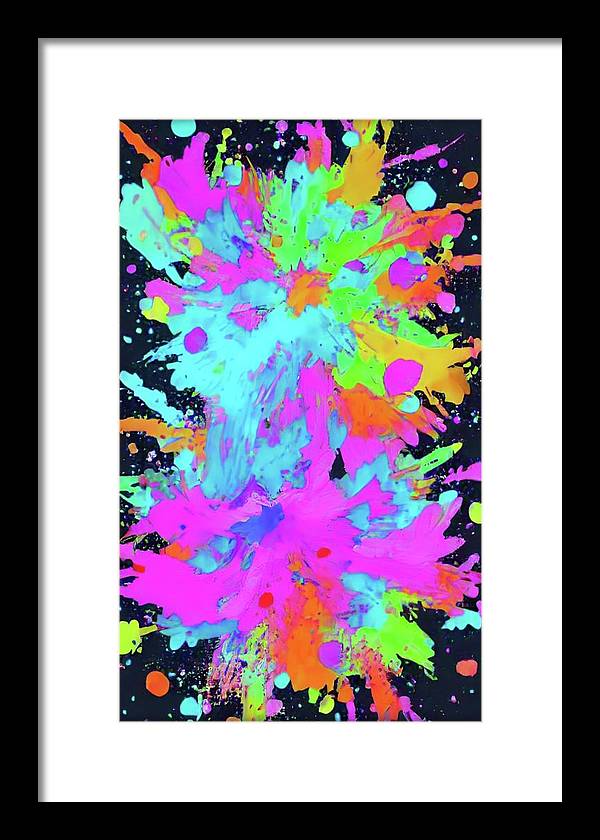 Color Splat - Framed Print Online