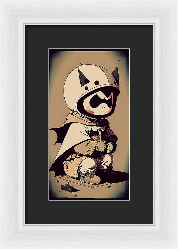 Young Bat - Framed Print For Cheap