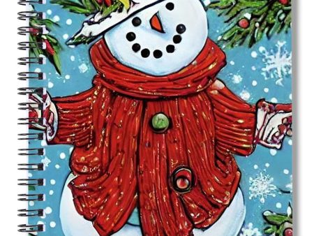 Snowman Joy - Spiral Notebook Sale