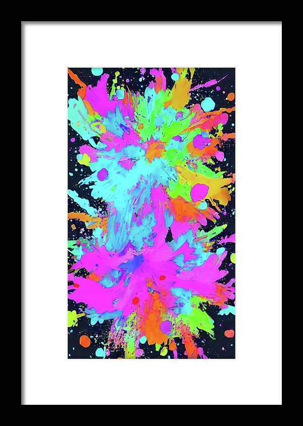 Color Splat - Framed Print Online