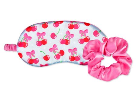 Cheerful Cherries Eye Mask on Sale