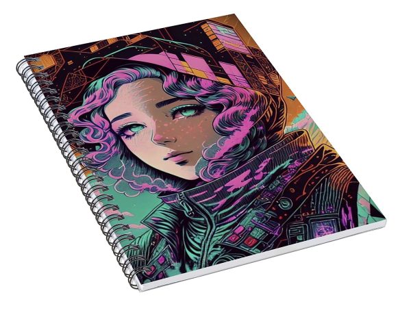 Fraction 1 - Spiral Notebook Fashion