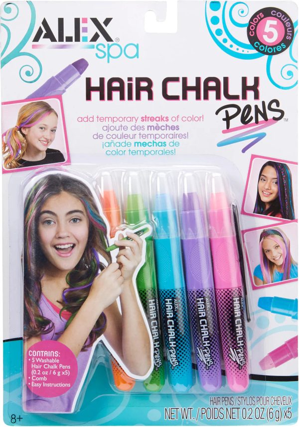 Alex- Spa Hair Chalk Pens For Sale