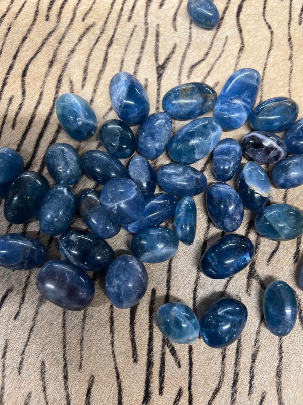 Blue Fluorite, Tumbled Online Hot Sale