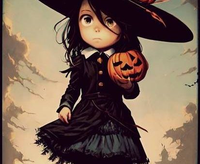 Young Halloween - Art Print Hot on Sale