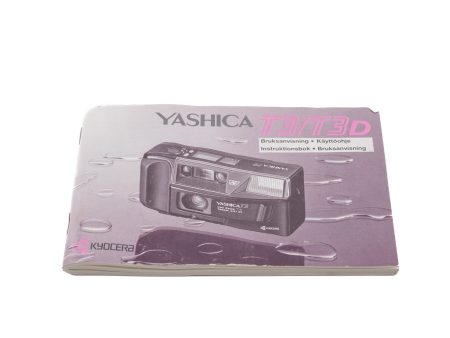 Yashica T3   T3D Instructions on Sale