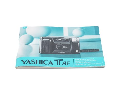 Yashica T AF Instructions Supply