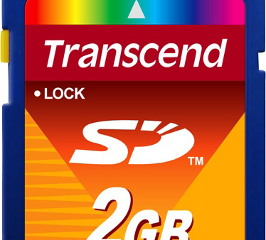 Transcend SD 2GB 45x Memory Card Sale